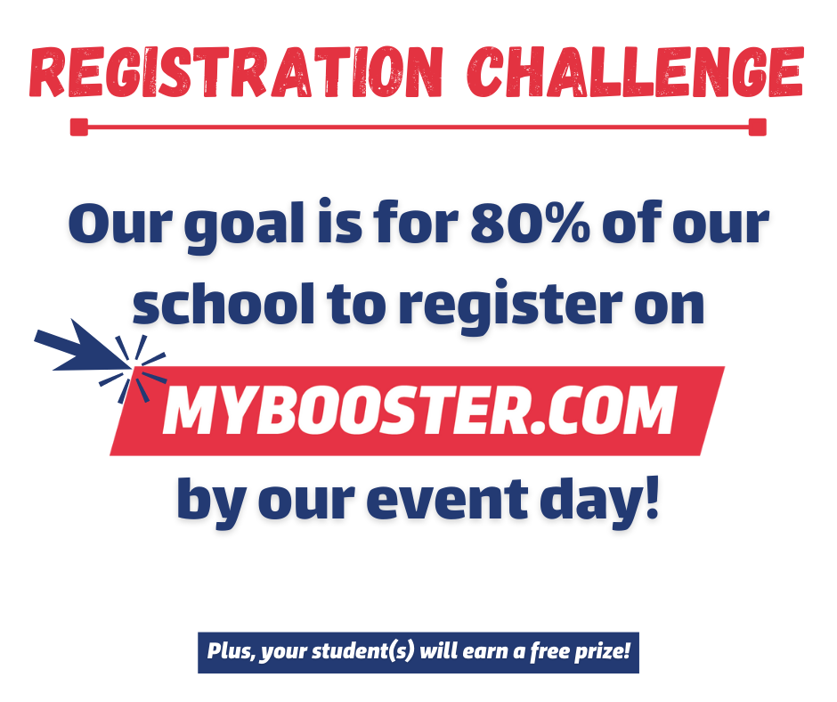 Image of flier for a registration challenge for jogathon